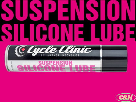 AUTHOR Mazivo Cycle Clinic Suspension Silicone Lube 400 ml černá