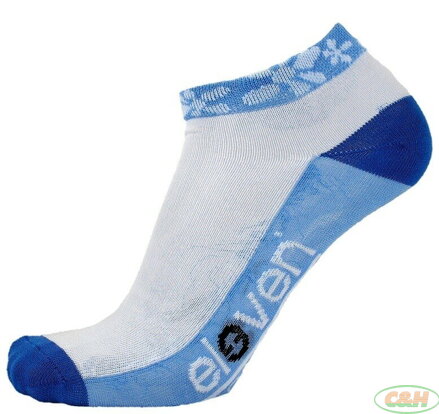 ponožky ELEVEN Luca FLOVER BLUE vel. 36-38 (S) sv.modré/bílé/modré